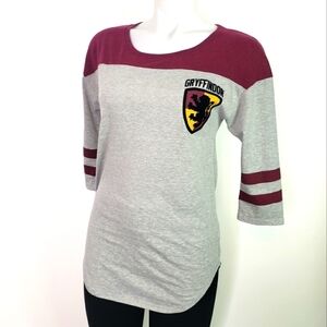 Harry Potter Gryffindor crest varsity rugby tee